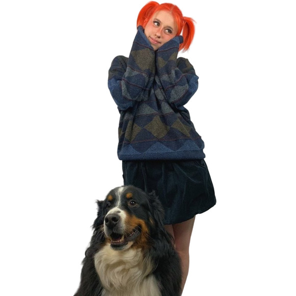 Croft &  Barrow Vintage Argyle Sweater - Picture 8 of 8